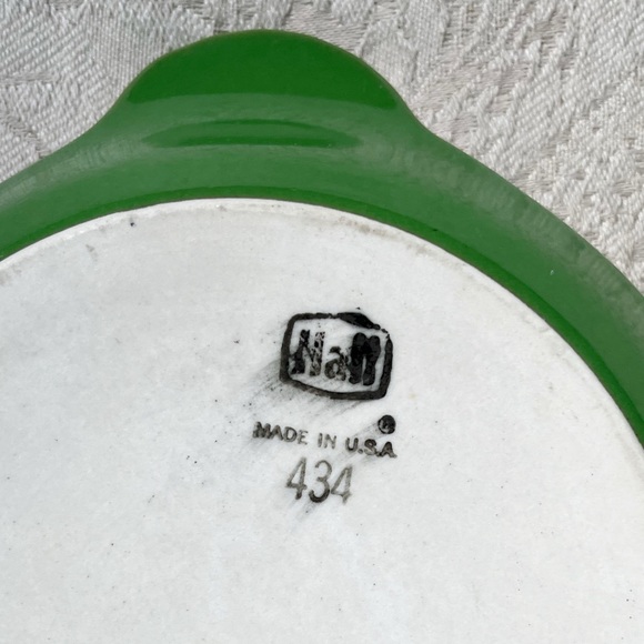 Set of 2 Vintage Hall Green Casserole Serving Dishes - Picture 3 of 6